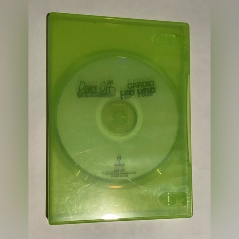 Dance Off Cardio Hip Hop Video Game - Green Case